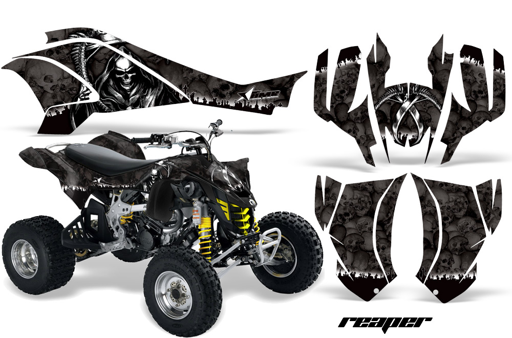 Can-Am DS450 Graphics Kit Reaper B